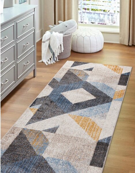 Svetlosivý behúň 67x200 cm Soft Halleby – FD