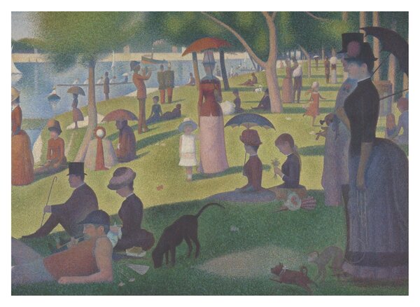 Obraz - Georges Seurat, A Sunday on La Grande Jatte, reprodukcia (70x50 cm)