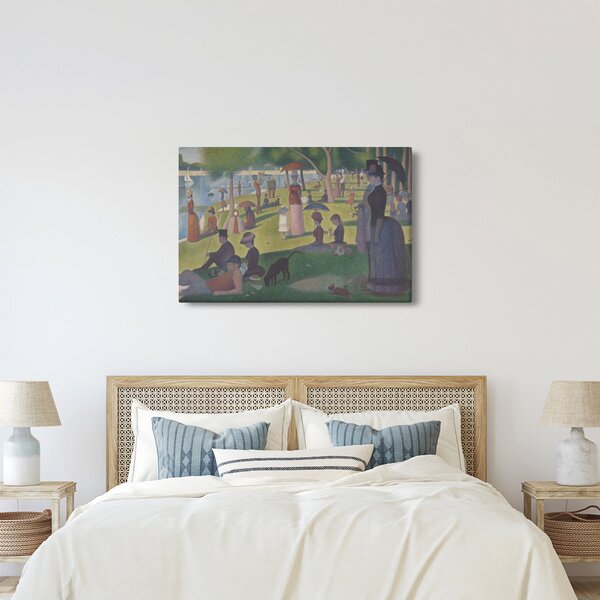Obraz - Georges Seurat, A Sunday on La Grande Jatte, reprodukcia (90x60 cm)