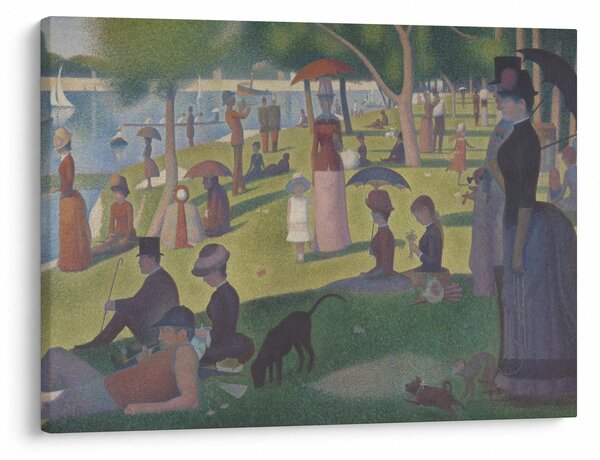 Obraz - Georges Seurat, A Sunday on La Grande Jatte, reprodukcia (70x50 cm)