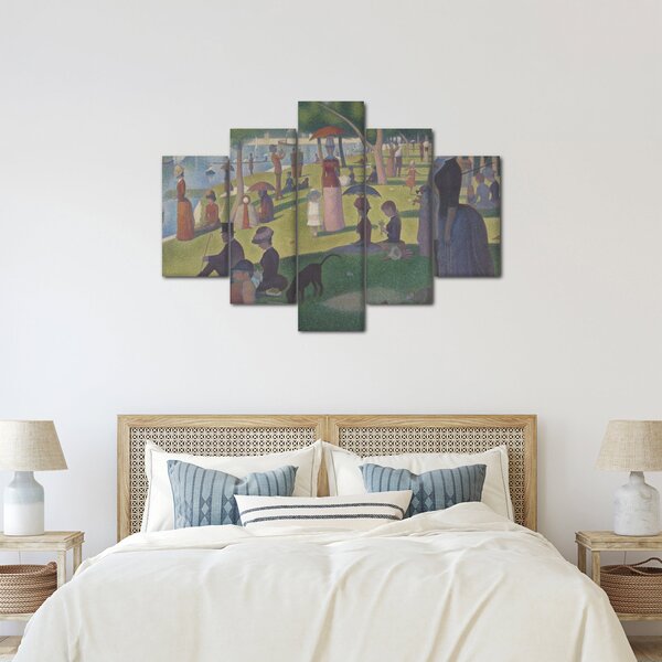 Obraz - Georges Seurat, A Sunday on La Grande Jatte, reprodukcia (150x105 cm)