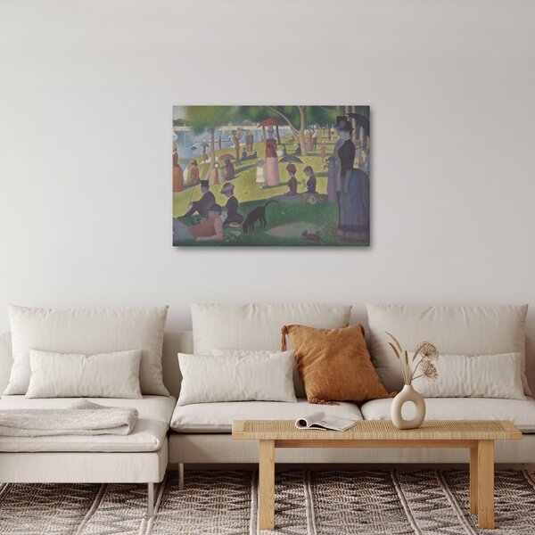 Obraz - Georges Seurat, A Sunday on La Grande Jatte, reprodukcia (70x50 cm)