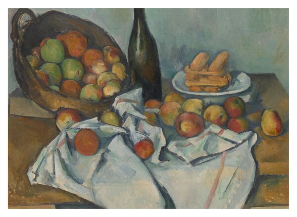 Obraz - Paul Cezanne, The Basket of Apples, reprodukcia (70x50 cm)