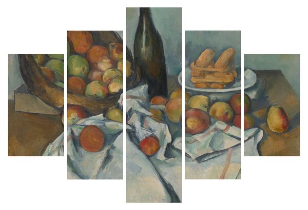 Obraz - Paul Cezanne, The Basket of Apples, reprodukcia (150x105 cm)