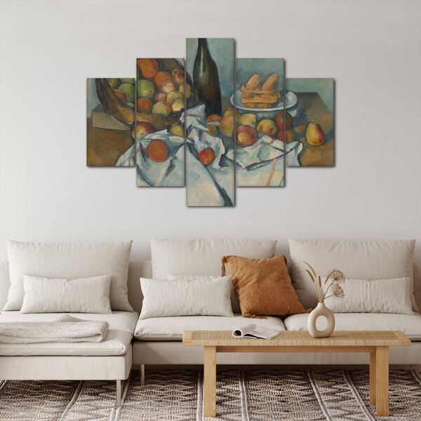 Obraz - Paul Cezanne, The Basket of Apples, reprodukcia (150x105 cm)