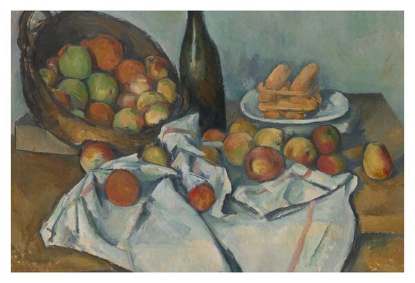 Obraz - Paul Cezanne, The Basket of Apples, reprodukcia (90x60 cm)