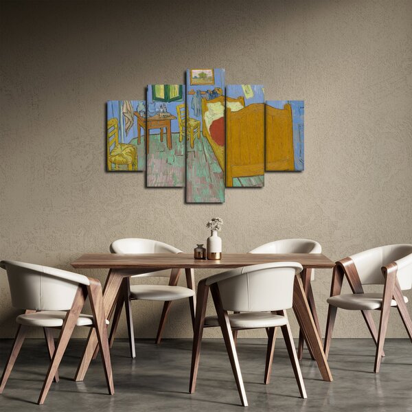 Obraz - Vincent van Gogh, The Bedroom, reprodukcia (150x105 cm)