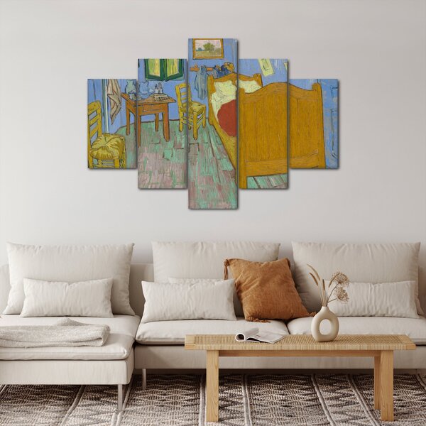 Obraz - Vincent van Gogh, The Bedroom, reprodukcia (150x105 cm)