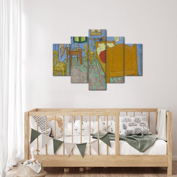 Obraz - Vincent van Gogh, The Bedroom, reprodukcia (150x105 cm)