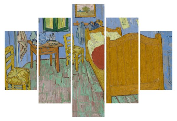 Obraz - Vincent van Gogh, The Bedroom, reprodukcia (150x105 cm)