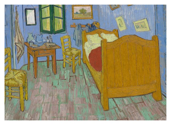 Obraz - Vincent van Gogh, The Bedroom, reprodukcia (70x50 cm)