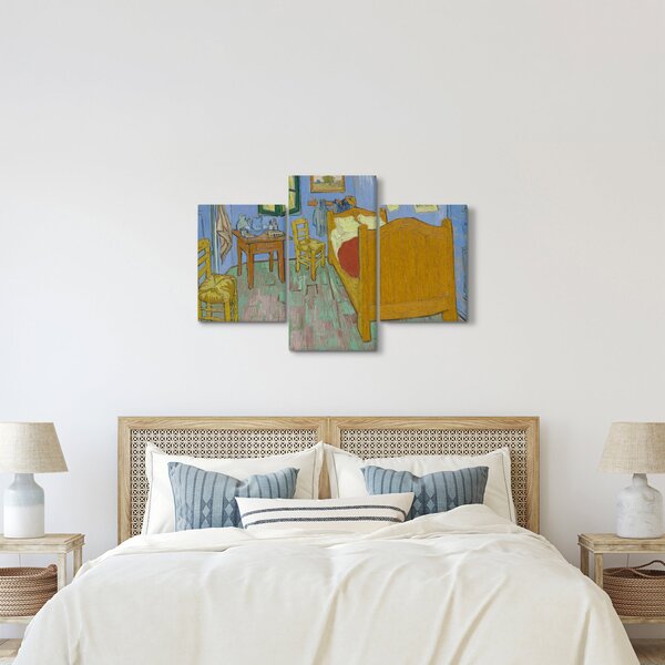 Obraz - Vincent van Gogh, The Bedroom, reprodukcia (90x60 cm)