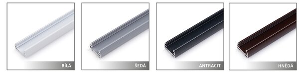 Neinvazívna termoizolačná plisovaná roleta graphite silver Šířka (cm): 30