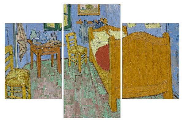 Obraz - Vincent van Gogh, The Bedroom, reprodukcia (90x60 cm)