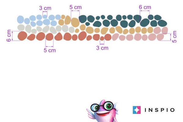 INSPIO-textilná prelepiteľná nálepka - Samolepky Fliačiky na stenu do detskej izby