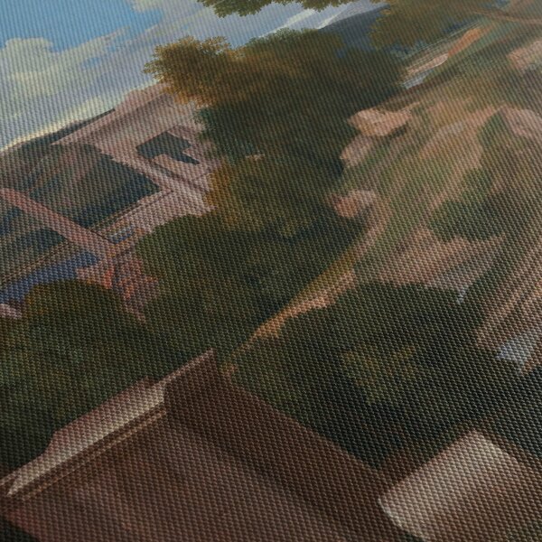 Obraz - Nicolas Poussin, Landscape with Saint John on Patmos, reprodukcia (90x60 cm)