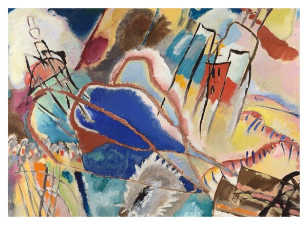 Obraz - Vasily Kandinsky, Improvisation No. 30 (Cannons), reprodukcia (70x50 cm)