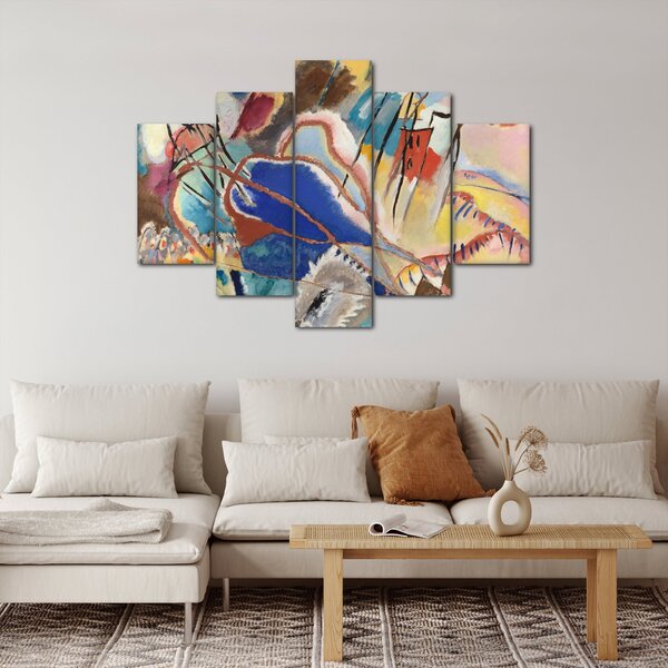 Obraz - Vasily Kandinsky, Improvisation No. 30 (Cannons), reprodukcia (150x105 cm)