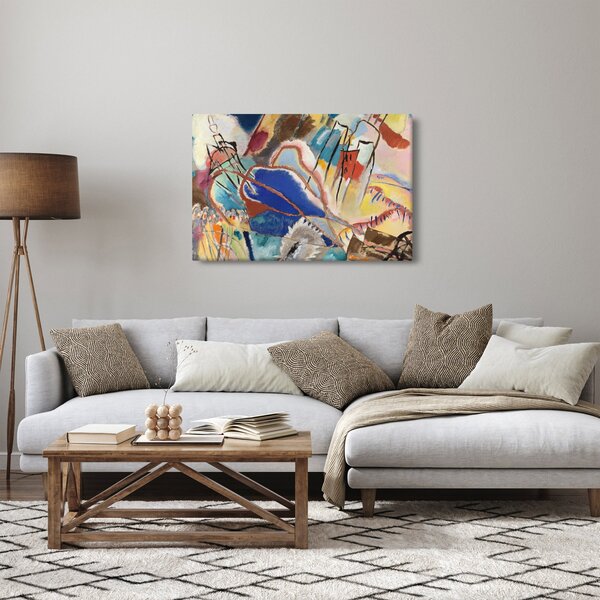 Obraz - Vasily Kandinsky, Improvisation No. 30 (Cannons), reprodukcia (90x60 cm)