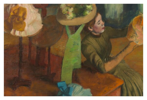 Obraz - Edgar Degas, The Millinery Shop, reprodukcia (90x60 cm)