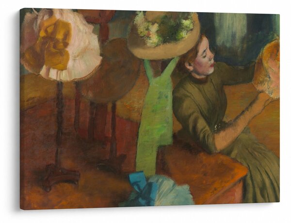Obraz - Edgar Degas, The Millinery Shop, reprodukcia (70x50 cm)