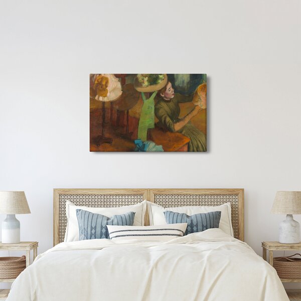 Obraz - Edgar Degas, The Millinery Shop, reprodukcia (90x60 cm)