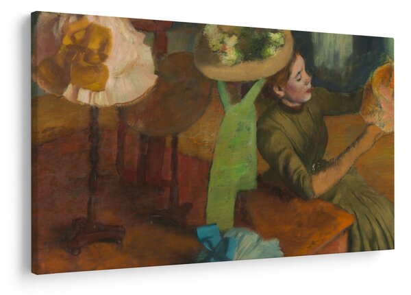 Obraz - Edgar Degas, The Millinery Shop, reprodukcia (90x60 cm)