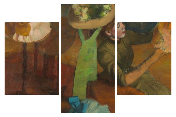Obraz - Edgar Degas, The Millinery Shop, reprodukcia (90x60 cm)