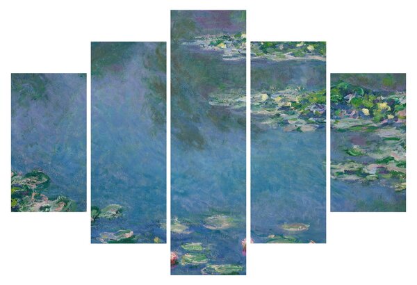 Obraz - Claude Monet, Water Lilies, reprodukcia (150x105 cm)