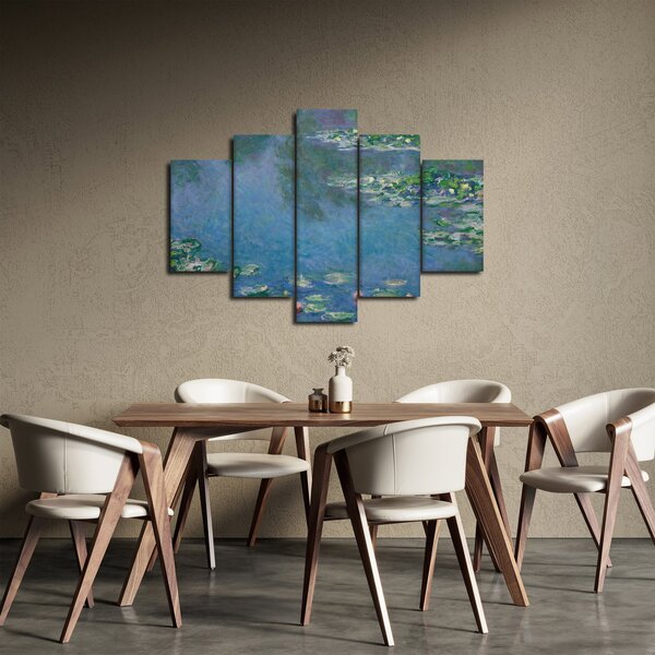Obraz - Claude Monet, Water Lilies, reprodukcia (150x105 cm)
