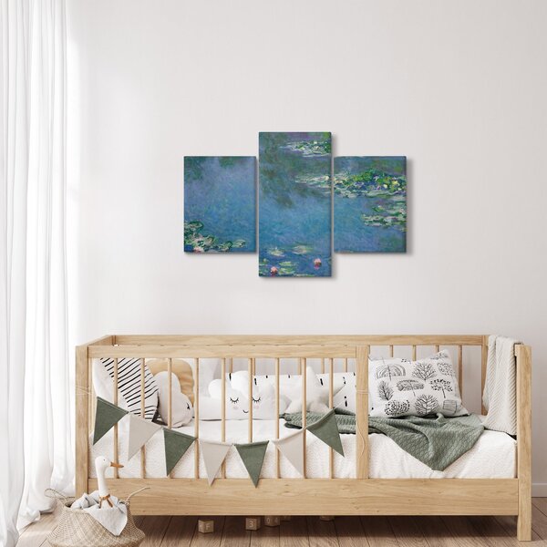 Obraz - Claude Monet, Water Lilies, reprodukcia (90x60 cm)