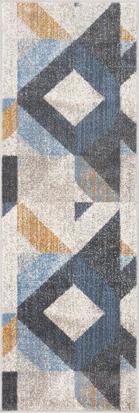 Svetlosivý behúň 67x200 cm Soft Halleby – FD