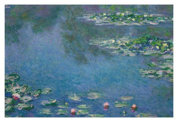 Obraz - Claude Monet, Water Lilies, reprodukcia (90x60 cm)