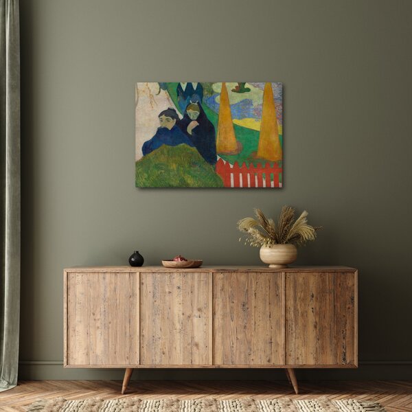 Obraz - Paul Gauguin, Arlésiennes (Mistral) , reprodukcia (70x50 cm)