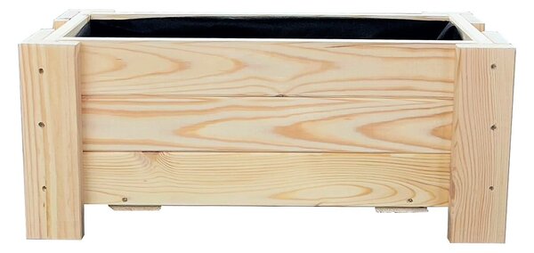ATMOWOOD Drevený truhlík 60 cm - borovica