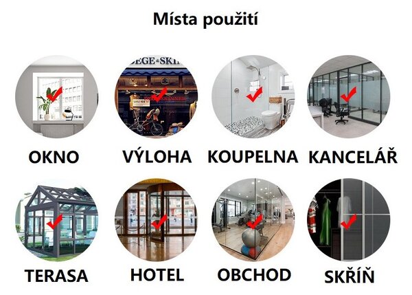 Vianočné nálepky na okno - Snehuliak