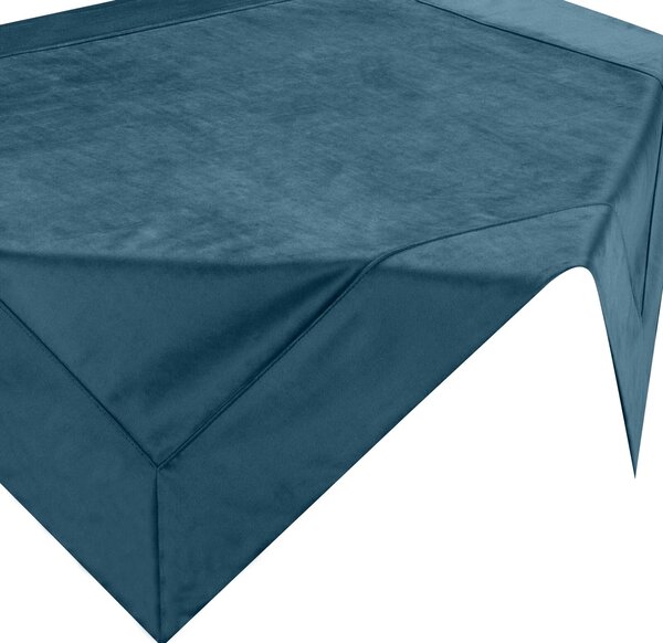 OBRUS VELVET 85X85 CM TMAVOMODRÝ
