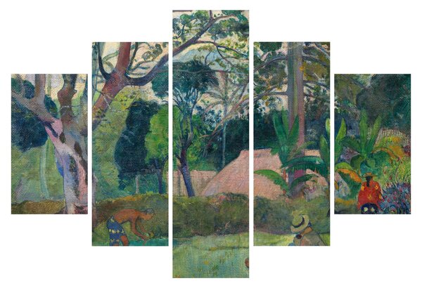 Obraz - Paul Gauguin, Te raau rahi (The Big Tree), reprodukcia (150x105 cm)
