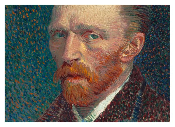 Obraz - Vincent van Gogh, Self-Portrait, reprodukcia (70x50 cm)