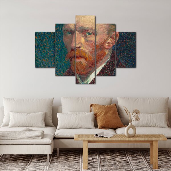 Obraz - Vincent van Gogh, Self-Portrait, reprodukcia (150x105 cm)