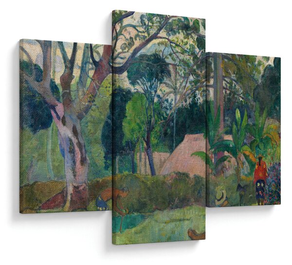 Obraz - Paul Gauguin, Te raau rahi (The Big Tree), reprodukcia (90x60 cm)
