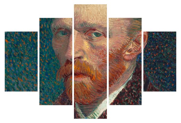Obraz - Vincent van Gogh, Self-Portrait, reprodukcia (150x105 cm)