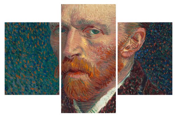 Obraz - Vincent van Gogh, Self-Portrait, reprodukcia (90x60 cm)