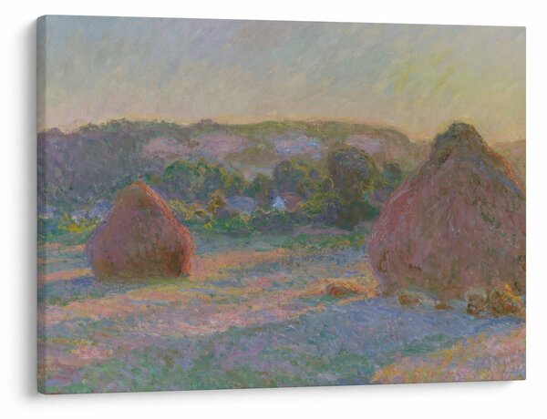Obraz - Claude Monet, Stacks of Wheat (End of Summer) , reprodukcia (70x50 cm)
