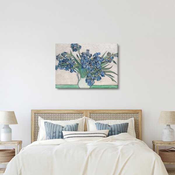 Obraz - Vincent van Gogh, Irises, reprodukcia (70x50 cm)