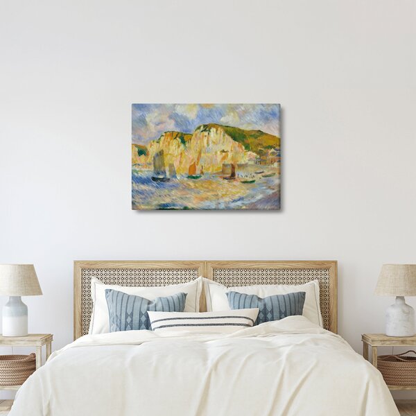 Obraz - Auguste Renoir, Sea and Cliffs, reprodukcia (70x50 cm)