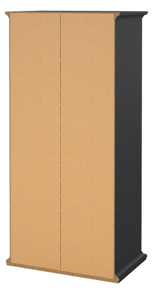 Sivá šatníková skriňa 96x201 cm Paris – Tvilum
