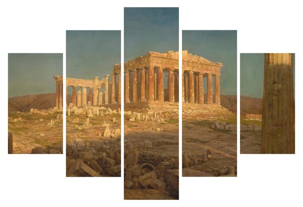 Obraz - Frederic Edwin Church, The Parthenon, reprodukcia (150x105 cm)