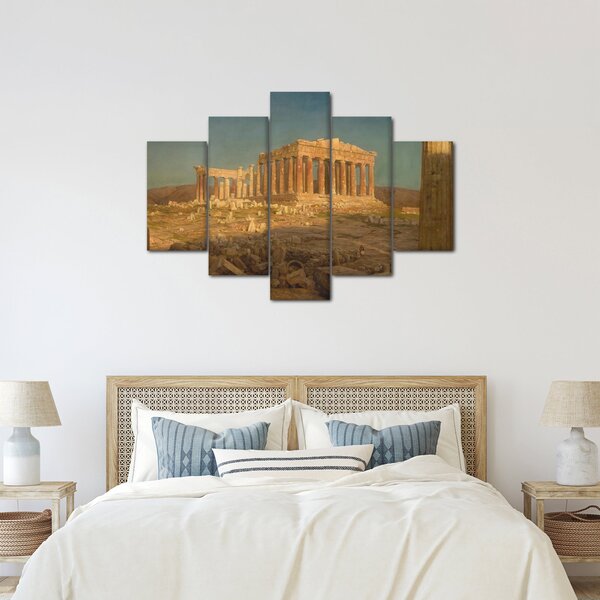 Obraz - Frederic Edwin Church, The Parthenon, reprodukcia (150x105 cm)