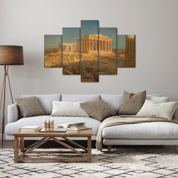 Obraz - Frederic Edwin Church, The Parthenon, reprodukcia (150x105 cm)